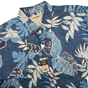 Cooke Street Honolulu Hawaiian Shirt Men's L Colorful Tropical Beach Resortwear